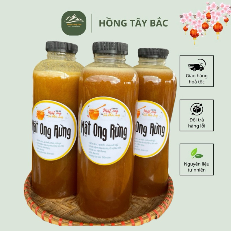   FRRESHIP  Mật Ong Rừng Lai Châu  Hàng Tự Nhiên Chuẩn Rừng 