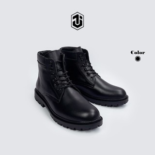 Giày ComBat Boots Task Force J1 Da Bò Nappa, Boot Nam Đế Cao Su Đúc Nguyên Khối Bảo Hành 12 Tháng