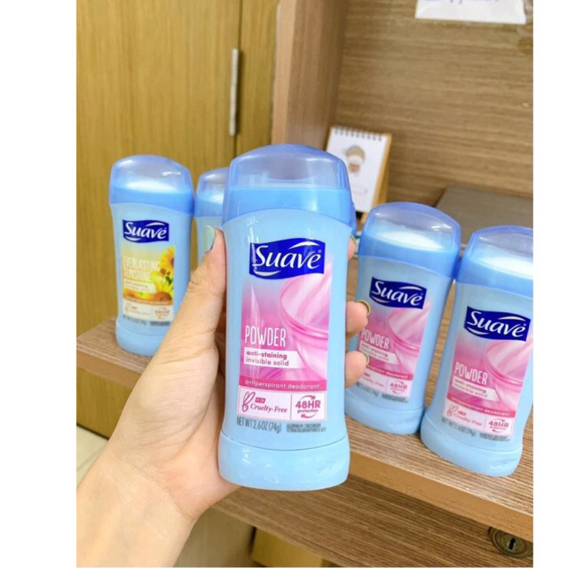 Lăn Khử Mùi Suave 74g