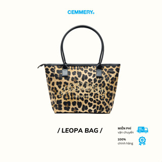 Túi Tote Họa Tiết Beo CEMMERY Local Brand Chính Hãng Leopa Bag Vải Canvas Unisex Size 16 inch