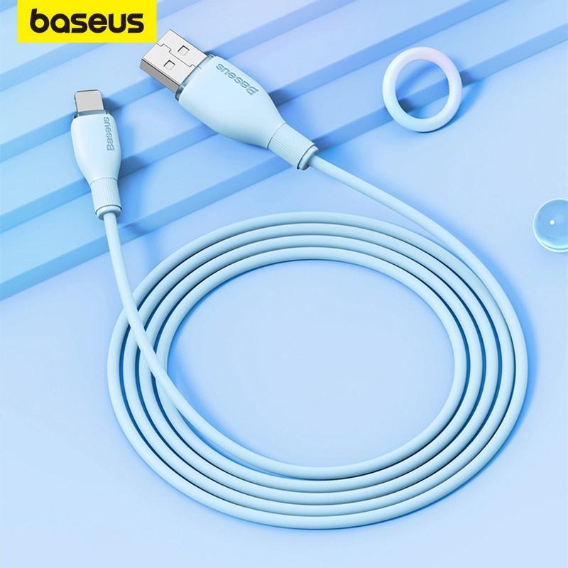 Dây cáp sạc nhanh BASEUS Pudding Series 2.4A thích hợp | BigBuy360 - bigbuy360.vn