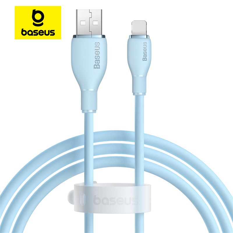 Dây cáp sạc nhanh BASEUS Pudding Series 2.4A thích hợp | BigBuy360 - bigbuy360.vn