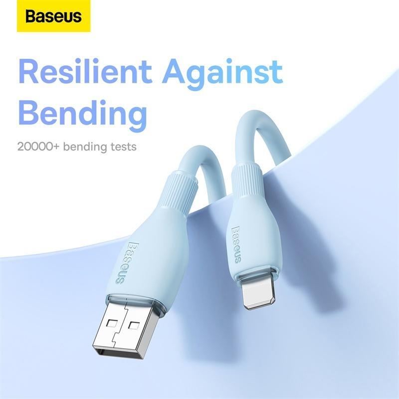 Dây cáp sạc nhanh BASEUS Pudding Series 2.4A thích hợp | BigBuy360 - bigbuy360.vn