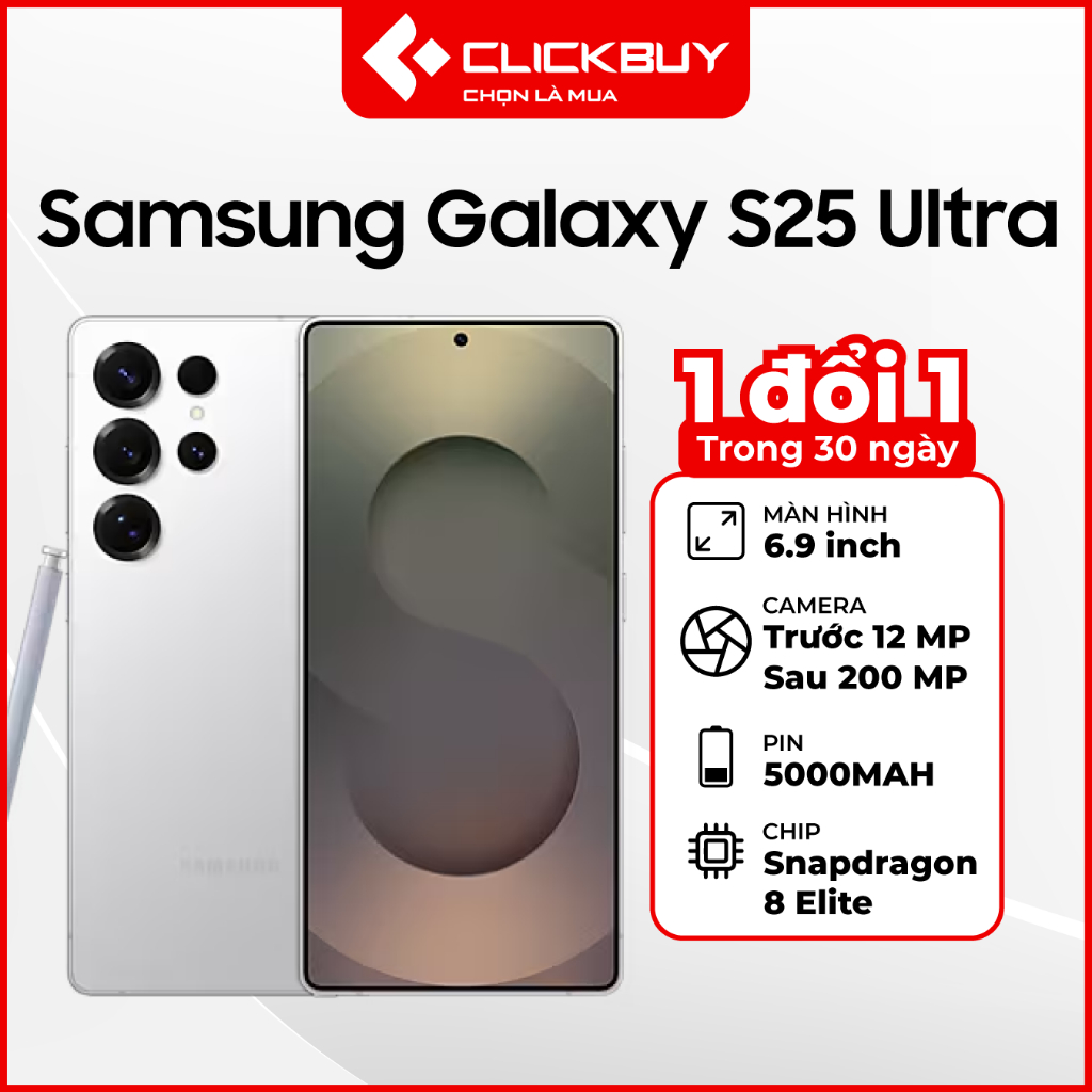 Điện thoại Samsung Galaxy S25 Ultra (5G) Chính Hãng