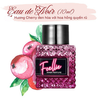 Combo 10ml [Noir + Bijou] Nước hoa vùng kín Foellie chính hãng cao cấp Hàn Quốc, lưu hương lâu 10ml