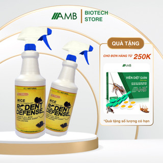 Bình xịt đuổi chuột chính hãng AMB Rodent Defense, chai xịt chống chuột nhập khẩu