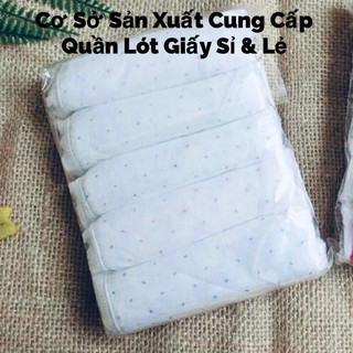Quần Lót Giấy Happy Days Hồng 1 gói 5 chiếc (MSP: Đáy Liền - 1lớp đáy)