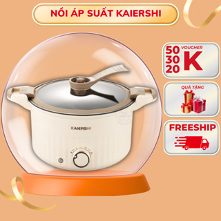 Nồi Áp Suất Đa Năng Dung Tích 3,5L, Size 24cm Công Suất 800W, 4 Chế Độ Nấu, Hầm, Soup BH 12 tháng