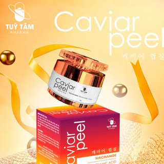  Combo peel da gồm 3 sản phẩm - Tinh chất meso fill - Kem caviar peel - Kem algae cream phục hồi - TÙY TÂM PHARMA 