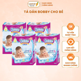  Tã Dán Sơ Sinh BOBBY Miếng Lót Sơ Sinh - Nhiều Size Phù Hợp Dành Cho Bé - Mới 