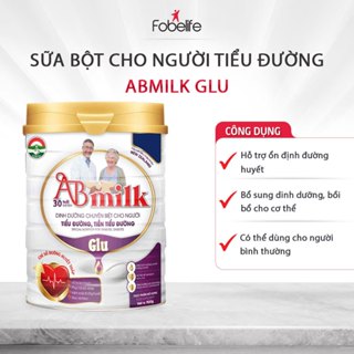 Sữa Bột Người Lớn ABMILK GLU ĐK Giúp Kiểm Soát Đường Huyết - Hộp 900g