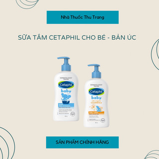 [NỘI ĐỊA ÚC - ĐỦ BILL] Sữa Tắm Gội Toàn Thân Cho Bé Cetaphil Baby Gentle Wash & Shampoo Chai  400ml
