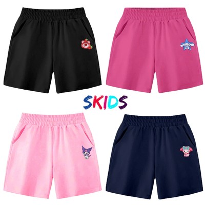 Quần cho đùi bé gái SKIDS chất cotton mền mại họa tiết đáng yêu cho trẻ em 2 đến 8 tuổi