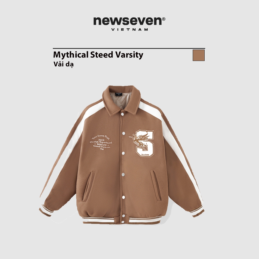Áo Khoác Varsity NEWSEVEN Mythical Steed Varsity AKVS.399
