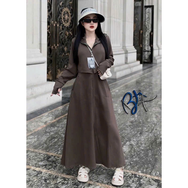 ( HÀNG 2 LỚP )Áo Chống Nắng Toàn Thân Nữ From Dài Rộng Chất Vải Umi Hàn UPT50+ Chất Vải Co Giãn Thoáng Mát Thấm Hút | BigBuy360 - bigbuy360.vn