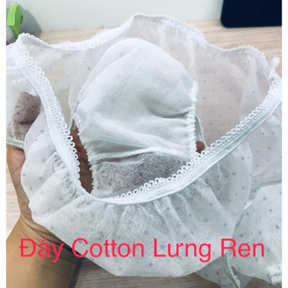 Combo 3 Gói Quần Lót Giấy MAXX 1 gói 5 chiếc (Đáy Cotton - 2lớp đáy, Đáy Liền - 1lớp đáy, Lưng Ren - 2lớp đáy)