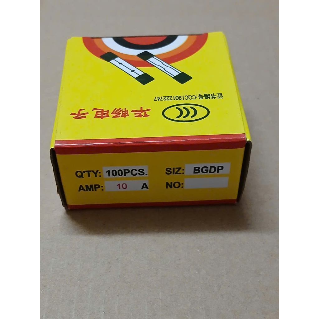 Cầu Chì 10A 250V 6x30mm (Hộp 100 chiếc)