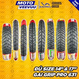[MTVV] Vỏ lốp xe máy CAMEL Racing 631 Gai Michelin City Grip Pro đủ size 50 60 70 80 90 100 17 14<END>