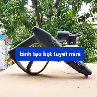 BÌNH PHUN TẠO BỌT TUYẾT MINI 0.3 LÍT GẮN TRỤC TIẾP BÉC PHUN NHƯ HÌNH TRÊN