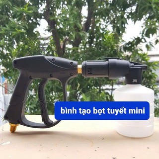 BÌNH PHUN TẠO BỌT TUYẾT MINI 0.3 LÍT GẮN TRỤC TIẾP BÉC PHUN NHƯ HÌNH TRÊN