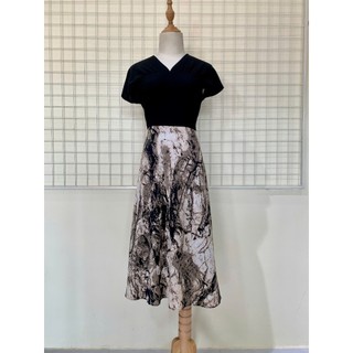 Đầm Trung Niên Sang Trọng Trẻ Trung Thiết Kế Trang Nhã Thanh Lịch Bigsize Đi Làm Đi Tiệc Cho Mẹ lt1978