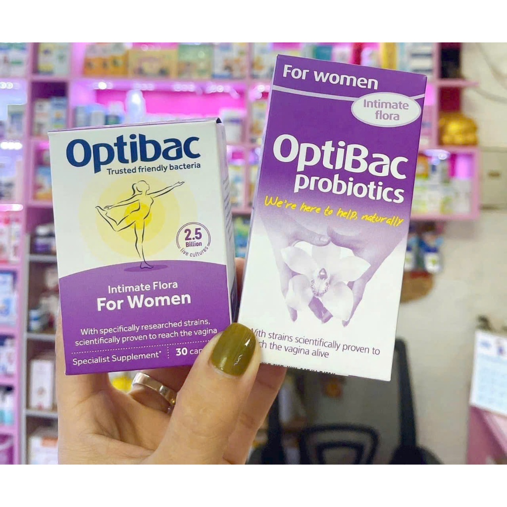 Men vi sinh Optibac tím (Optibac For Women)