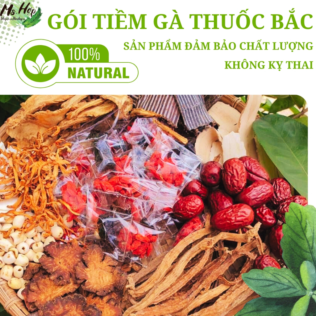 COMBO 10 gói tiềm gà sạch (Giá gốc: 400K)