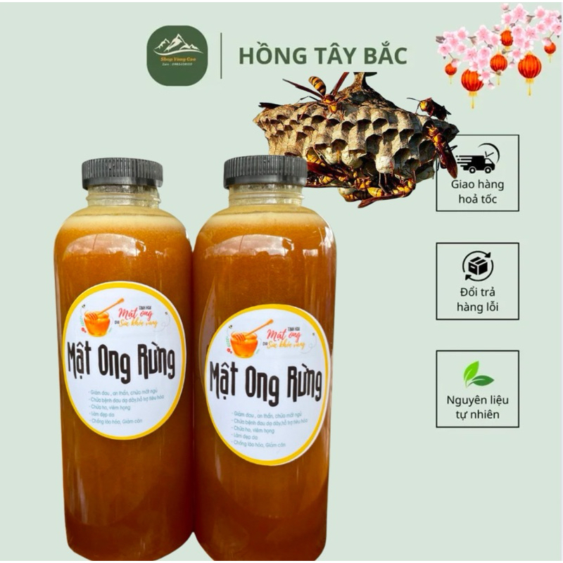 Mật Ong Rừng Lai Châu [ Cam Kết Chuẩn Rừng Lai Châu Thơm Chuẩn Từng Giọt ]