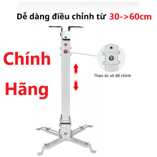 Giá treo máy chiếu đa năng 65cm khung kim loại siêu cứng phù hợp nhiều loại máy chiếu