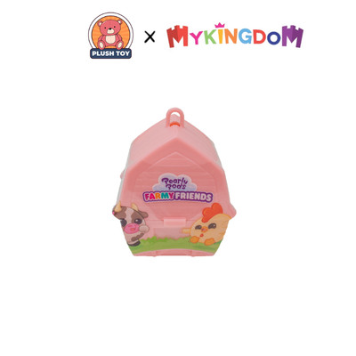 Đồ Chơi Thú Cưng Móc Khóa Pearly Pods - Nông Trại Tình Bạn PLUSH TOY PL017D2 - Giao Hàng Ngẫu Nhiên