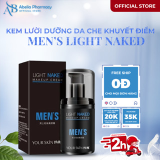 Kem Lười Che Khuyết Điểm Cho Nam MEN'S LIGHT NAKED  - Lazy Cream Light Makeup Cream Men's Che Khuyết Điểm, Nâng Tôn