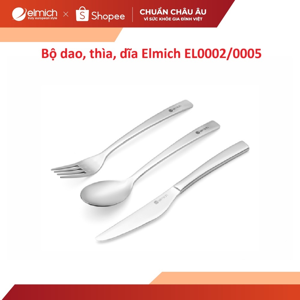 Bộ dao, thìa, dĩa  Elmich EL0002/0005