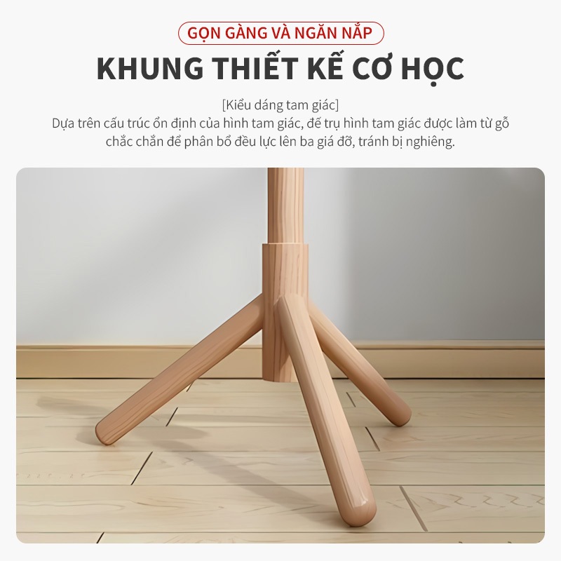 Cây Treo Quần Áo Cây Treo Đế Tròn 3 Chân 8, 9 và 10 nhánh cây móc đồ Giá Treo Đứng Decor Phòng | BigBuy360 - bigbuy360.vn