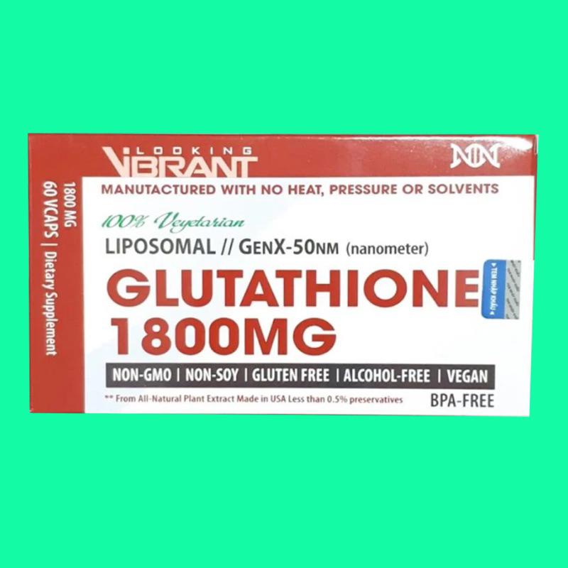 glutathione 1800mg vibrant glutathione 1800 giá rẻ Tháng 6,2026