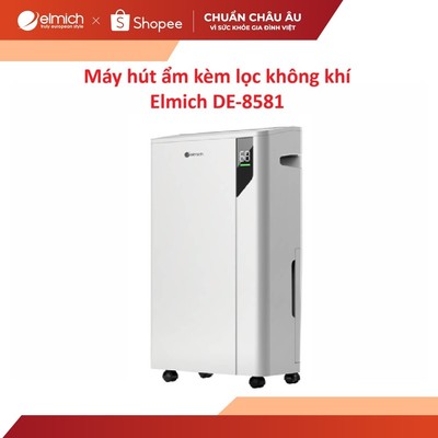 Máy hút ẩm kèm lọc không khí Elmich DE-8581