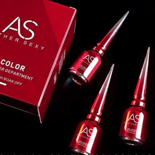 (Xả Kho Thanh Lý) Sơn Gel AS mã ROH | chai đỏ 15ml (phải hơ máy)