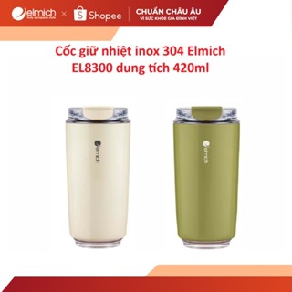 Cốc giữ nhiệt inox 304 Elmich EL8300 dung tích 420ml