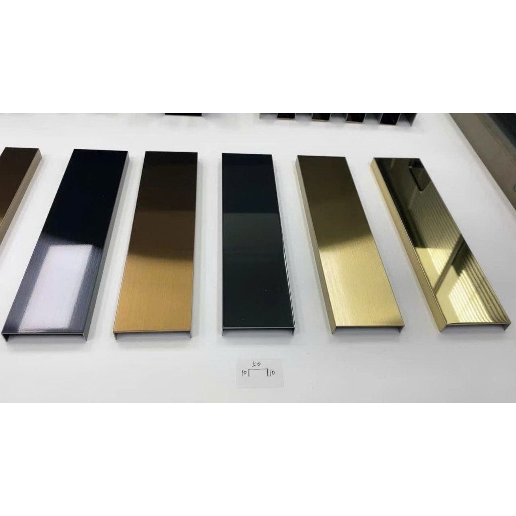 Nẹp chỉ u inox 304