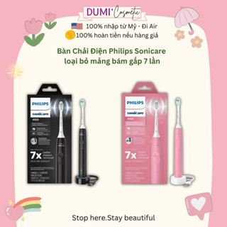 [HỎA TỐC] Bàn Chải Điện Philips Sonicare 4100 loại bỏ mảng bám gấp 7 lần