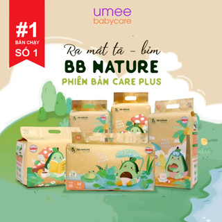 Tã Bỉm Dán/Quần BB NATURE/ BB CARE PLUS Chất Liệu Sợi Tre Hữu Cơ An Toàn Cho Bé Size NB60/S56/M52/M48/L44/XL40/XXL38