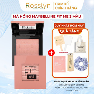 Phấn má hồng mịn lì chuẩn màu Maybelline Fit Me Blush 4.5g.