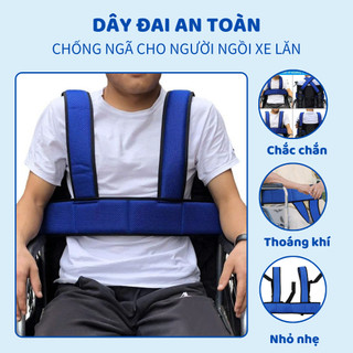 Dây Đai An Toàn Chống Ngã Cho Người Già Khi Ngồi Xe Lăn