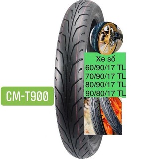  Vỏ lốp xe máy CAMEL dunlop thái 60 90 17 & 70 90 17 & 80 90 17-90 80 17 inches Không dùng ruột CAMEL CMI _ cameltir 
