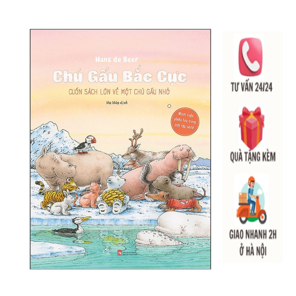 Sách - Chú gấu Bắc Cực Tái bản