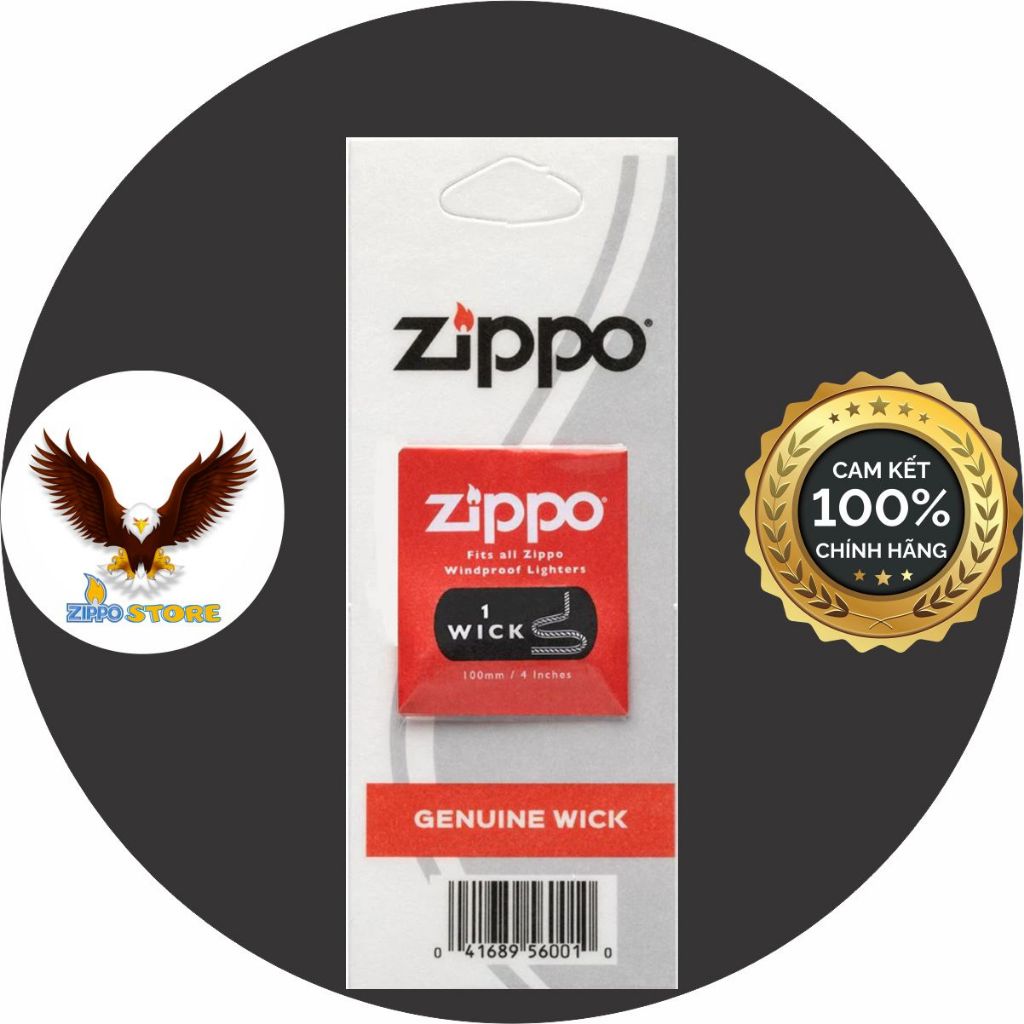 [Chính Hãng Zippo Mỹ] Bấc (tim) cho bật lửa Zippo – Made in USA