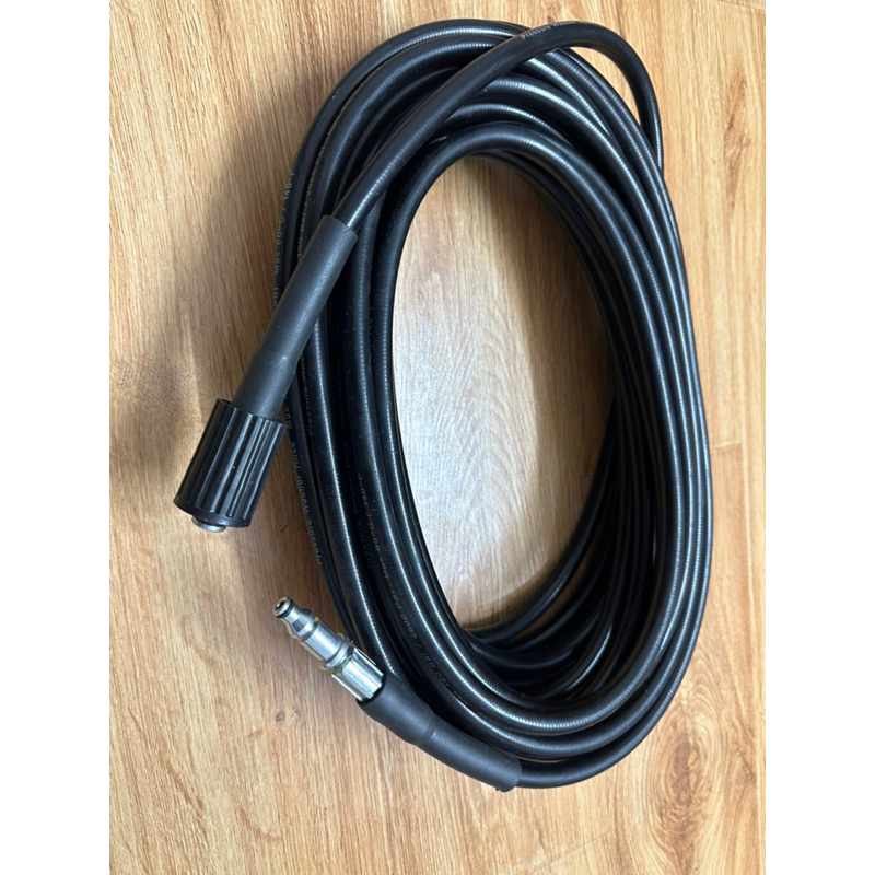 10m Dây Rửa Xe Cao Áp Cho Máy Ka chi Mk71,Mk72,Mk73,Mk74,Mk164,To tal(Hàng OEM) 1 đầu cắm nhanh-1 đầ