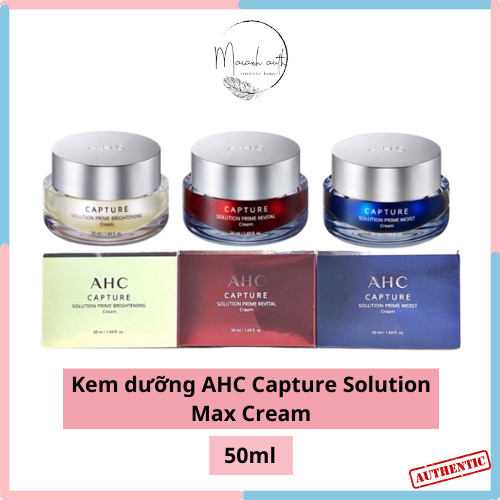Kem dưỡng AHC Capture Solution Max Cream 50ml