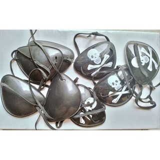 Miếng bịt mắt bằng nhựa hóa trang cướp biển/trang trí hallowen
