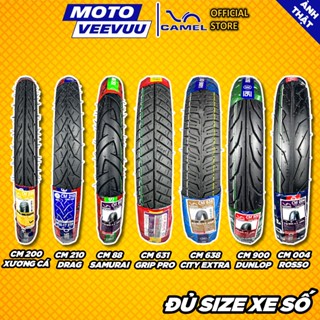 [MTVV] Vỏ lốp xe máy CAMEL đủ size xe số 60 70 80 90 100 110 120 17<END>