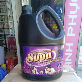 Nước giặt 6 in 1 Sopa hương hoa tử đinh hương 3,4kg ( )